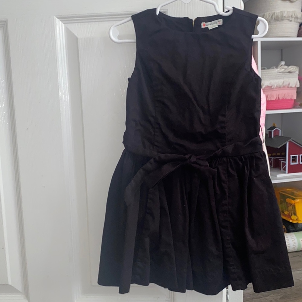 Crewcuts black dress size 3